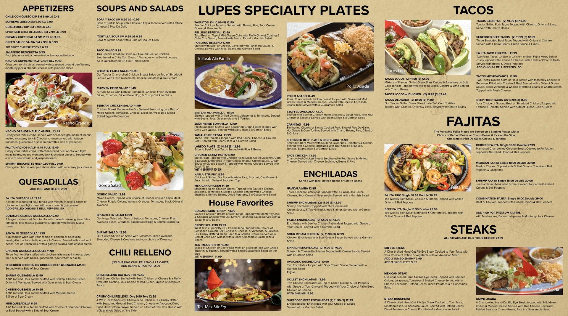 Lupes Mexican restaurant