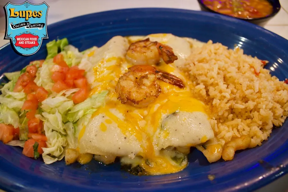 Shimp Enchiladas